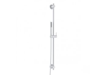 - KLUDI Nova Fonte Puristic Zestaw prysznicowy biały mat 208405315 - 2084053-15 - Łazienki Szydłowski
