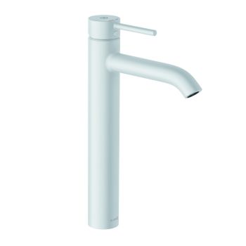 - KLUDI BOZZ bateria umywalkowa 240 biały mat 382865376 - 382865376 - Łazienki Szydłowski