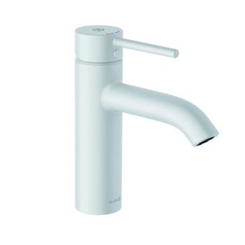 - KLUDI BOZZ bateria umywalkowa 100 biały mat 382885376 - 382885376 - Łazienki Szydłowski