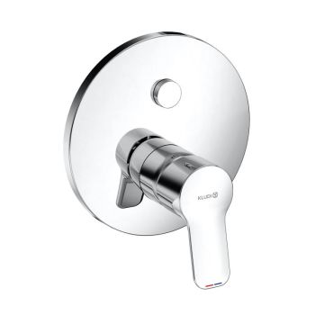  - KLUDI PURE&EASY podtynkowa bateria wannowo-prysznicowa chrom 376590565 - 376590565 - Łazienki Szydłowski