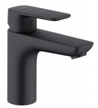  - KLUDI Pure&Style bateria umywalkowa 100 czarny mat 401983975 - 401983975 - Łazienki Szydłowski