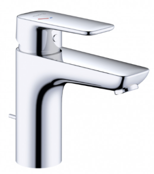  - KLUDI Pure&Style bateria umywalkowa 100 chrom 402930575WR4 - 402930575WR4 - Łazienki Szydłowski