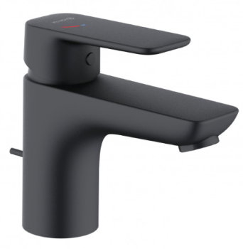  - KLUDI Pure&Style bateria umywalkowa 75 czarny mat 403883975 - 403883975 - Łazienki Szydłowski