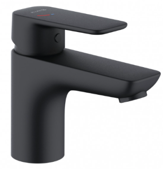  - KLUDI Pure&Style bateria umywalkowa 75 czarny mat 403893975 - 403893975 - Łazienki Szydłowski