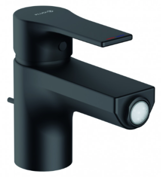 - KLUDI ZENTA SL bateria bidetowa czarny mat 485303965 - 485303965 - Łazienki Szydłowski