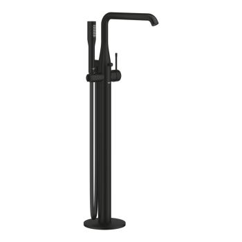 - GROHE- Essence Wolnostojąca bateria wannowa phantom black 25248KF1 - 25248KF1 - Łazienki Szydłowski