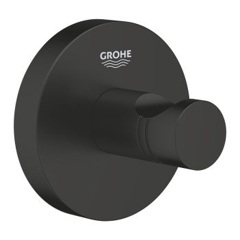 - GROHE-Essentials haczyk na płaszcz kąpielowy czarny mat 1024602430 - 1024602430 - Łazienki Szydłowski