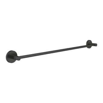 - GROHE-Essentials Wieszak na ręcznik kąpielowy 65,4 cm czarny mat 1022512430 - 1022512430 - Łazienki Szydłowski
