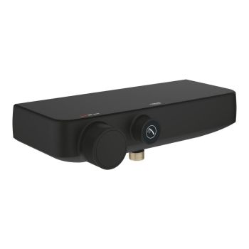 - GROHE- Grohtherm SmartControl Bateria prysznicowa z termostatem, phantom black 102169KF00 - 102169KF00 - Łazienki Szydłowski