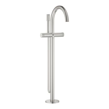 - GROHE-Atrio Private Collection Wolnostojąca bateria wannowa stal nierdzewna 25229DC0 - 25229DC0 - Łazienki Szydłowski