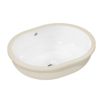  - HANSGROHE Xuniva U umywalka podblatowa 45 x 35 cm biały z SmartClean 61050450 - 61050450 - Łazienki Szydłowski