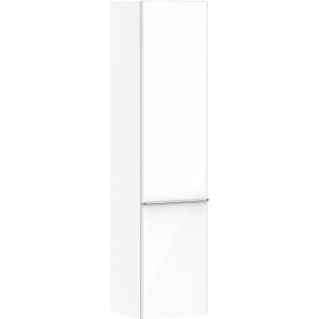 - HANSGROHE Xelu Q Szafka 40x37x165 cm wysoka wysoki połysk biały 54139000 - 54139000 - Łazienki Szydłowski