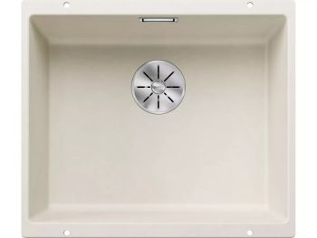 - BLANCO SUBLINE 500-U InFino Silgranit zlewozmywak 53x46 cm, delikatny biały 527170 - 527170 - Łazienki Szydłowski