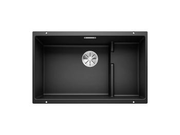 - BLANCO SUBLINE 700-ULevel Silgranit  zlewozmywak 73x46 cm, czarny 526003 - 526003 D - Łazienki Szydłowski