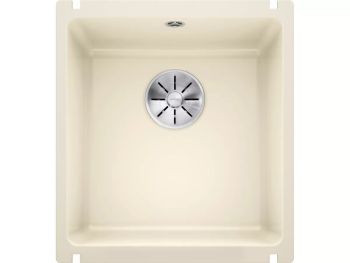 - BLANCO SUBLINE 375-U Ceramika PuraPlus zlewozmywak 41,4x45,6 cm magnolia połysk, InFino 523727 - 523727 - Łazienki Szydłowski