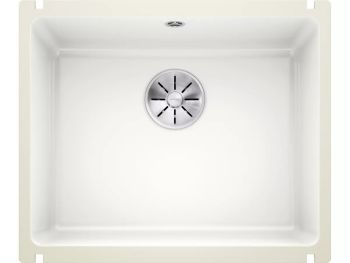 - BLANCO SUBLINE 500-U Ceramika PuraPlus zlewozmywak 54,3x45,6 cm biały połysk, InFino 523733 - 523733 - Łazienki Szydłowski