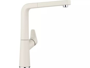  - BLANCO AVONA-S Silgranit-Look Bateria kuchenna z wyciąganą wylewką delikatny biały 526929 - 526929 - Łazienki Szydłowski