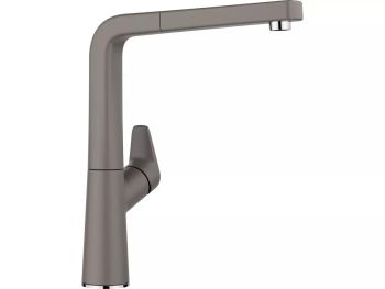  - BLANCO AVONA-S Silgranit-Look bateria kuchenna z wyciąganą wylewką kolor wulkaniczny szary 526928 - 526928 - Łazienki Szydłowski