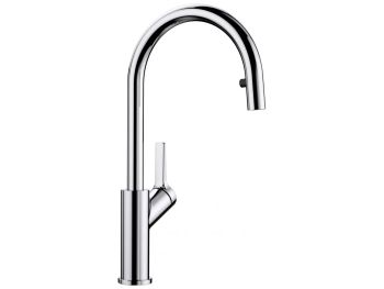  - BLANCO CARENA-S bateria kuchenna z wyciąganą wylewką chrom 520767 - 520767 - Łazienki Szydłowski