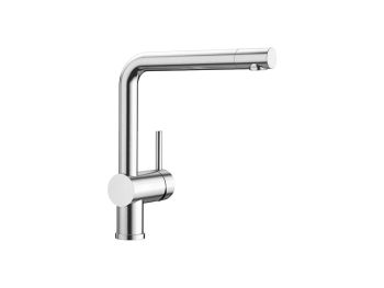  - BLANCO LINUS bateria kuchenna powłoka PVD Steel 526241 - 526241 - Łazienki Szydłowski