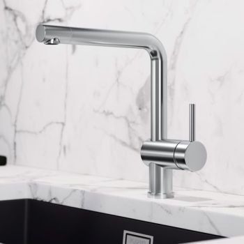 - BLANCO LINUS bateria kuchenna powłoka PVD Steel 526241 - 526241 - Łazienki Szydłowski