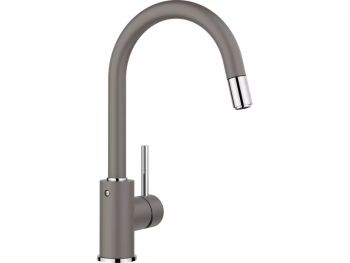  - BLANCO MIDA-S Silgranit-Look Bateria kuchenna z wyciąganą wylewką wulkaniczny szary 526967 - 526967 - Łazienki Szydłowski