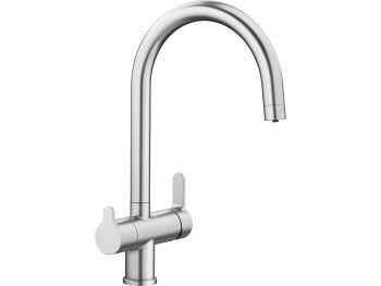  - BLANCO TRIMA Bateria kuchenna z funkcją filtra powłoka PVD Steel 525803 - 525803 - Łazienki Szydłowski