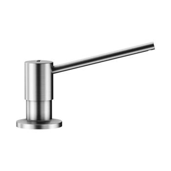 - BLANCO TORRE dozownik powłoka PVD stal szlachetna szczotkowana 526430 - 526430 - Łazienki Szydłowski