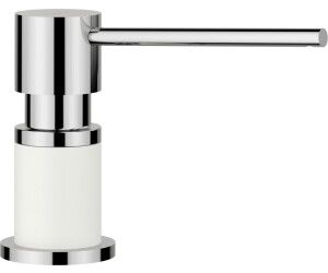  - BLANCO LATO - dozownik Silgranit-Look biały/chrom 525814 - 525814 - Łazienki Szydłowski