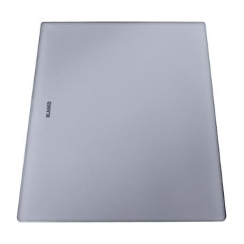 - BLANCO Deska szklana 42,5x30 srebrny DIVON II 230970 - 230970 - Łazienki Szydłowski