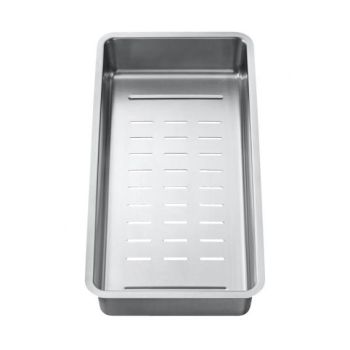 - BLANCO Odsączarka zlewozmywak 38,7x18,7 cm stal nierdzewna 231396 - 231396 - Łazienki Szydłowski