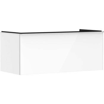 - HANSGROHE Xelu Q  Szafka podumywalkowa 118x57 cm  biały 54062000 - 54062000 - Łazienki Szydłowski