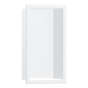 - HANSGROHE XtraStoris Original Wnęka ścienna z ozdobną ramką 30 x 15 x 10 cm biały mat 56057700 - 56057700 - Łazienki Szydłowski