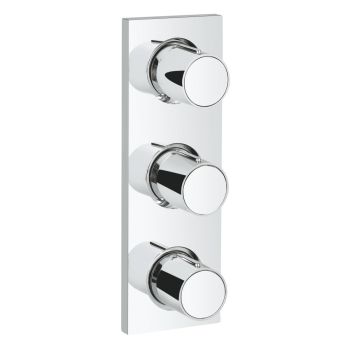 - GROHE-Grohtherm Zawór podtynkowy 3-drogowy chrom 26880000 - 26880000 - Łazienki Szydłowski