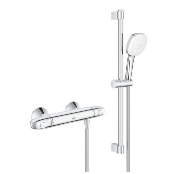 - GROHE-Grohtherm 1000 Bateria prysznicowa z termostatem chrom 34820005 - 34820005 - Łazienki Szydłowski