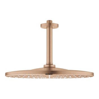 - GROHE-Rainshower Mono 310 Deszczownica z odpływem sufitowym 14,2 cm brushed warm sunset 26560DL0 - 26560DL0 - Łazienki Szydłowski