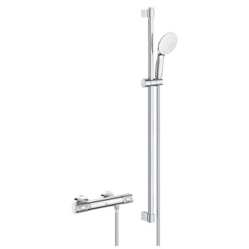 - GROHE-Grohtherm 1000 Performance Bateria prysznicowa z termostatem, chrom 34835001 - 34835001 - Łazienki Szydłowski