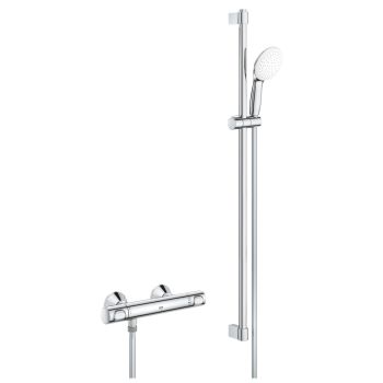 - GROHE-Grohtherm 500 Bateria prysznicowa z termostatem, DN 15 chrom 34797001 - 34797001 - Łazienki Szydłowski