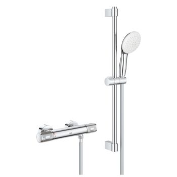 - GROHE-Grohtherm 1000 Performance Bateria prysznicowa z termostatem, chrom 34834001 - 34834001 - Łazienki Szydłowski