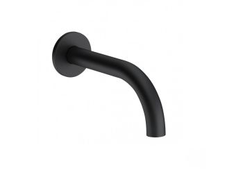 - KLUDI BOZZ wylewka wannowa 16 cm czarny mat 3850539 - 3850539 - Łazienki Szydłowski