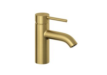  - KLUDI Bozz jednouchwytowa bateria umywalkowa 75 brushed gold 38266N076 - 38266N076 - Łazienki Szydłowski