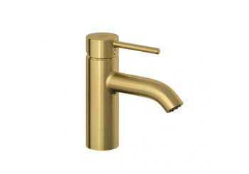  - KLUDI Bozz jednouchwytowa bateria umywalkowa 75 brushed gold 38272N076 - 38272N076 - Łazienki Szydłowski