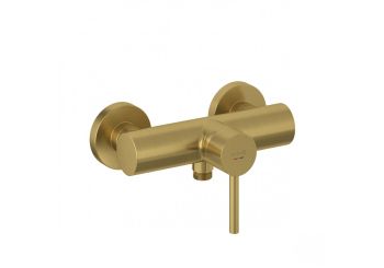  - KLUDI Bozz jednouchwytowa bateria prysznicowa brushed gold 38831N076 - 38831N076 - Łazienki Szydłowski