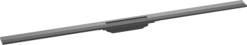 - HANSGROHE RainDrain Flex Element zewnętrzny odpływu 120cm czarny chrom szczotkowany 56047340 - 56047340 - Łazienki Szydłowski