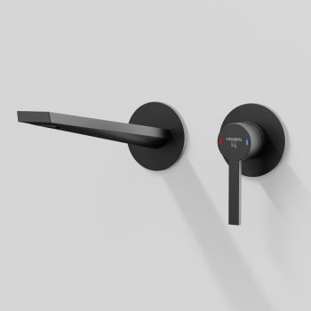 - Steinberg 260 Bateria umywalkowa podtynkowa czarny mat 260 1814 3 S - 260 1814 3 S - Łazienki Szydłowski