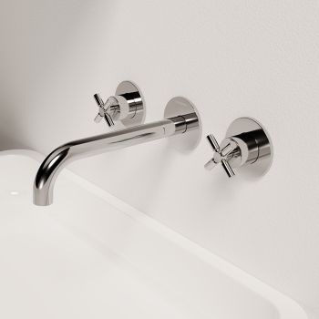 - Steinberg 250 Bateria umywalkowa podtynkowa 24,5 cm chrom 250 1916 - 250 1916 - Łazienki Szydłowski