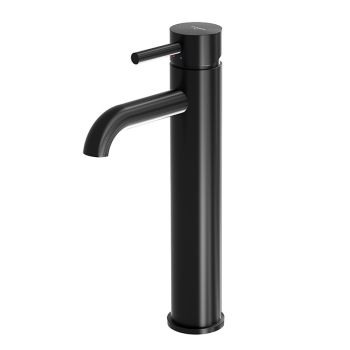  - Steinberg 100 Bateria umywalkowa wysoka czarny mat 1001700S - 1001700S - Łazienki Szydłowski