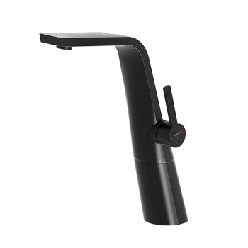  - Steinberg 260 Bateria umywalkowa wysoka bez korka czarny mat  26017001S - 260 1700 1 S - Łazienki Szydłowski