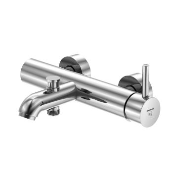 - Steinberg 100 Bateria wannowo-prysznicowa ścienna chrom 1001100 - 100 1100 - Łazienki Szydłowski