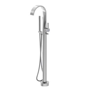 - Steinberg 280 Bateria wannowa wolnostojąca kaskadowa chrom 2801162 - 280 1162 - Łazienki Szydłowski